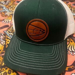 Stlhd fishing green adjustable Richardson mesh trucker hat